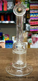 7" Bent Neck Waterpipe W/Inset Perc