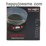 Truweigh Vortex 5000g x 1g Digital Scale with Bowl