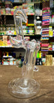 Clear American Bubbler W/Opal&marble