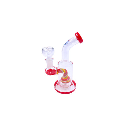6” Bent Neck Single Perc Waterpipe