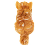 Cat Lying Down Red Tiger 20 cm - Plush Toy - Soft Toy