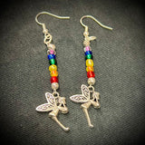 925 Silver Rainbow Earrings