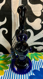 Sherlock Double Bubbler Cobalt Blue