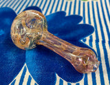 Fumed Spin&Rake Pinkish Handpipe