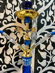 21” Golden Bird Hookah Two Hose