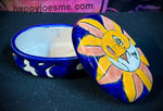 Sun/Moon Dish & Lid Talavera Pottery