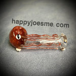 Burgundy Octopus Handpipe