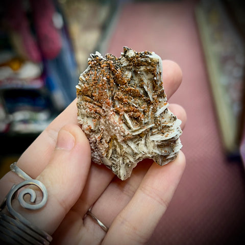 Vanadinite On Barite