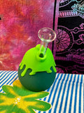 5” Silicone Avocado Waterpipe