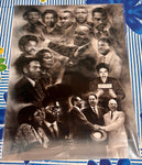 Important African-American Figures in History Lenticular Poster