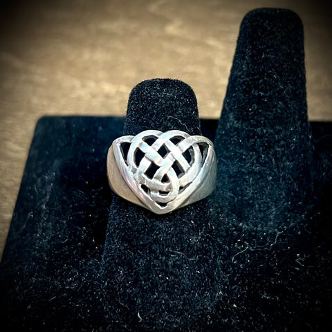 Celtic knot 925 Silver Ring Size-6
