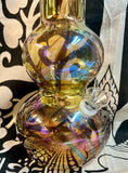 12" Double Bulb W/Straight Top Soft Glass Waterpipe