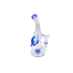 10” Single Perc Four Arm Recycler Waterpipe