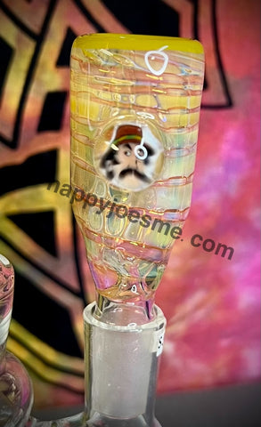 14MM Male Slide Wrap & Rake Fume W/Cheech Marin Millie by Pharo