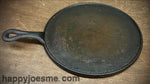 Vintage Cast Iron Flat Skillet
