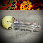 Clear W/Frit Bowl Handpipe