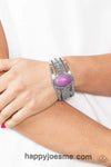 Paparazzi Mojave Mecca Purple Bracelet