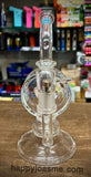 8" Perk Tech Bent Neck Rig w/Fritted Disc Perc