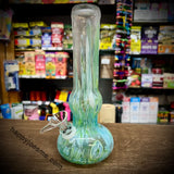 8” Bell W/Straight Neck Soft Glass Waterpipe