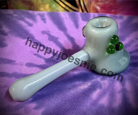 Solid Greenish Gray Dry Hammer Bubbler