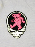 3.5" x 2.5" Steal Your Face Dancing Bear Patch-Grateful Dead