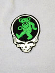 3.5" x 2.5" Steal Your Face Dancing Bear Patch-Grateful Dead