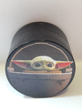 55mm Baby Yoda 4 Piece Grinder Black