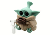 4.5” Silicone Baby Yoda Waterpipe