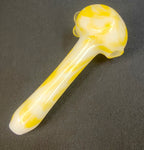 4" Color Splatter Handpipe w/Bulit in Screen
