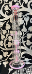 16” Rock Glass Triple Perc Straight Waterpipe