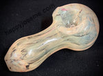 Heavy Gold/Silver Fumed Handpipe