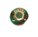 2" Round Ceramic Smoke Stone