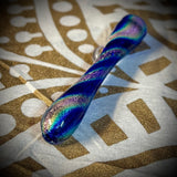 Dichro Swirl Glass Chillum
