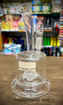 6" Bent Neck Waterpipe w/Showerhead Perc Made In Arizona
