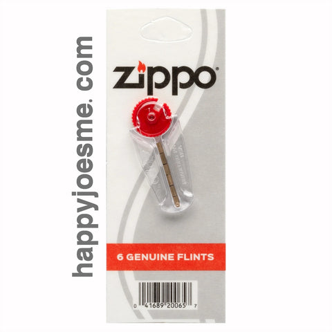 Zippo (6 Genuine Flits)