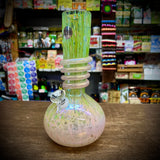 8” Round Base W/Wrap Waterpipe
