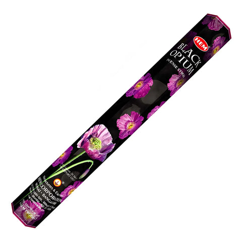 Hem Black Opium Incense 20-Stick Box