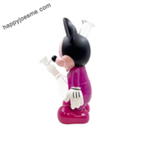 10” Minnie Acrylic/Glass Waterpipe