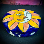 Sun/Moon Dish & Lid Talavera Pottery