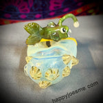 UV Claw/Angler Fish/ W Barnacles ￼Handpipe - Mrs Claws/Hareball Collab