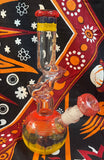 10" Rock Glass Zig-Zag Waterpipe