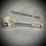 Clear Smiley Face Handpipe