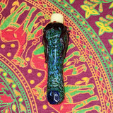 4.25" Zombie Finger Frit Glass Handpipe-Made in the USA
