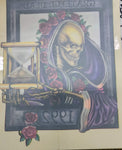 Grateful Dead 1992 Bertha Hourglass Window Sticker