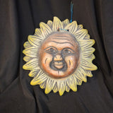 Sun Face Sculpture