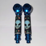 3" Alien Anodized Metal Pipe