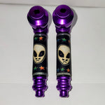 3" Alien Anodized Metal Pipe