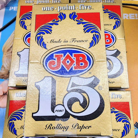 Whole Box of Job 1.5 Rolling Papers-24 Booklets