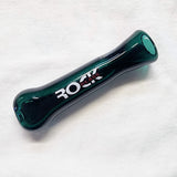 Rock Glass Glass Chillum -Green or Blue