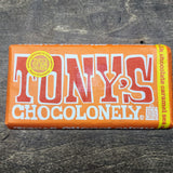 Tony’s Chocolonely  Fairtrade Caramel and Sea Salt Milk Chocolate Bar 180g